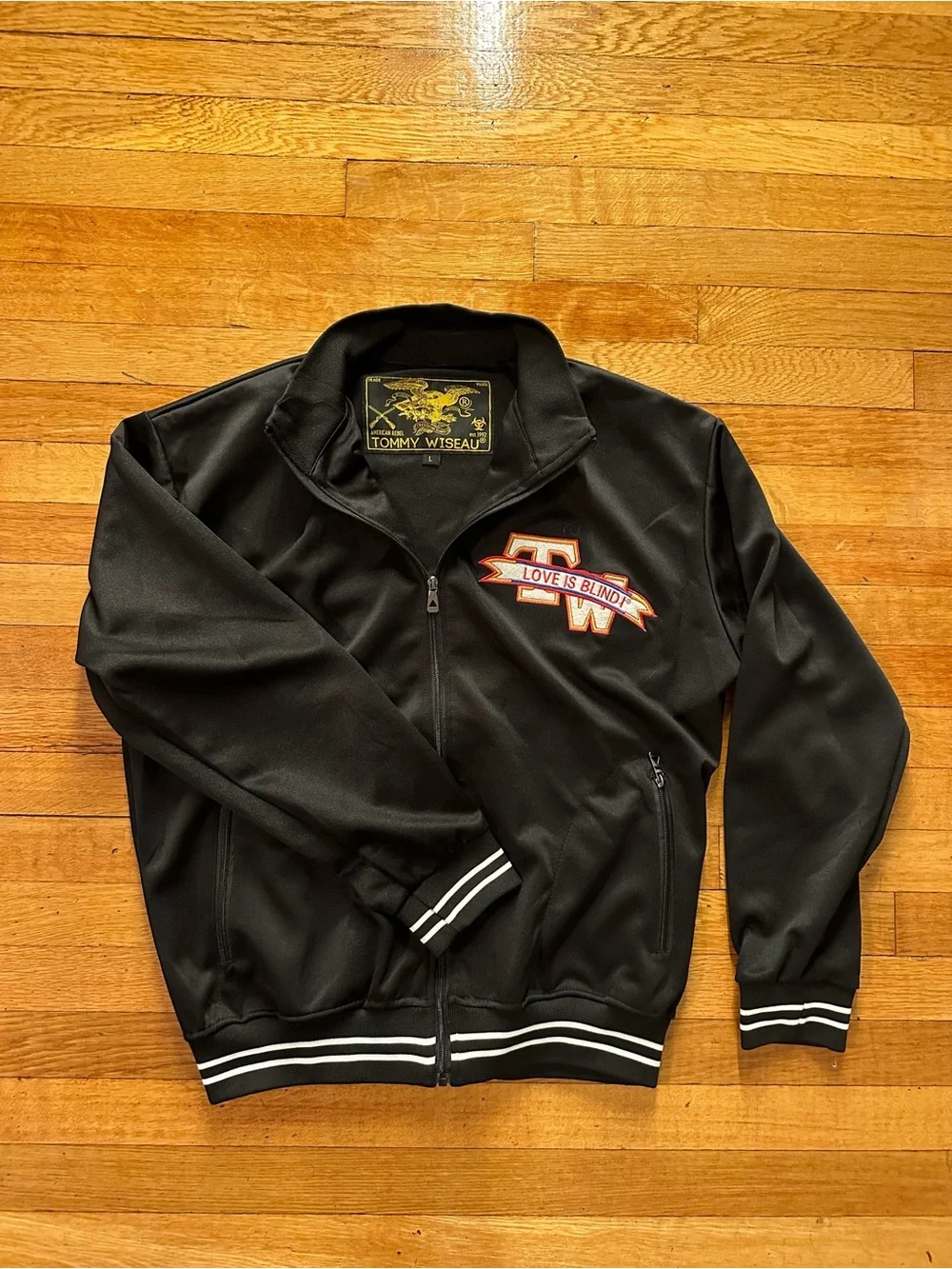 2016 Tommy Wiseau The Room Love Is Blind You’re Tearing Me Apart Lisa Jacket L